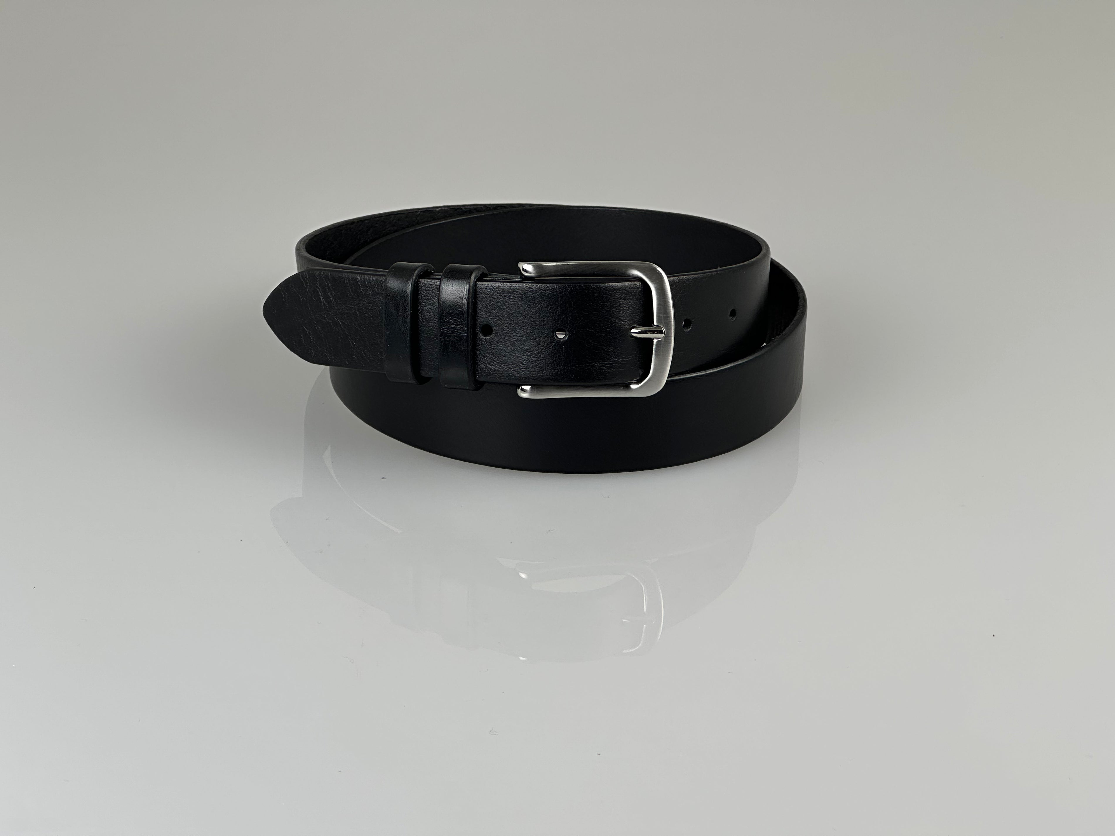 Ledergürtel Windsor Schwarz