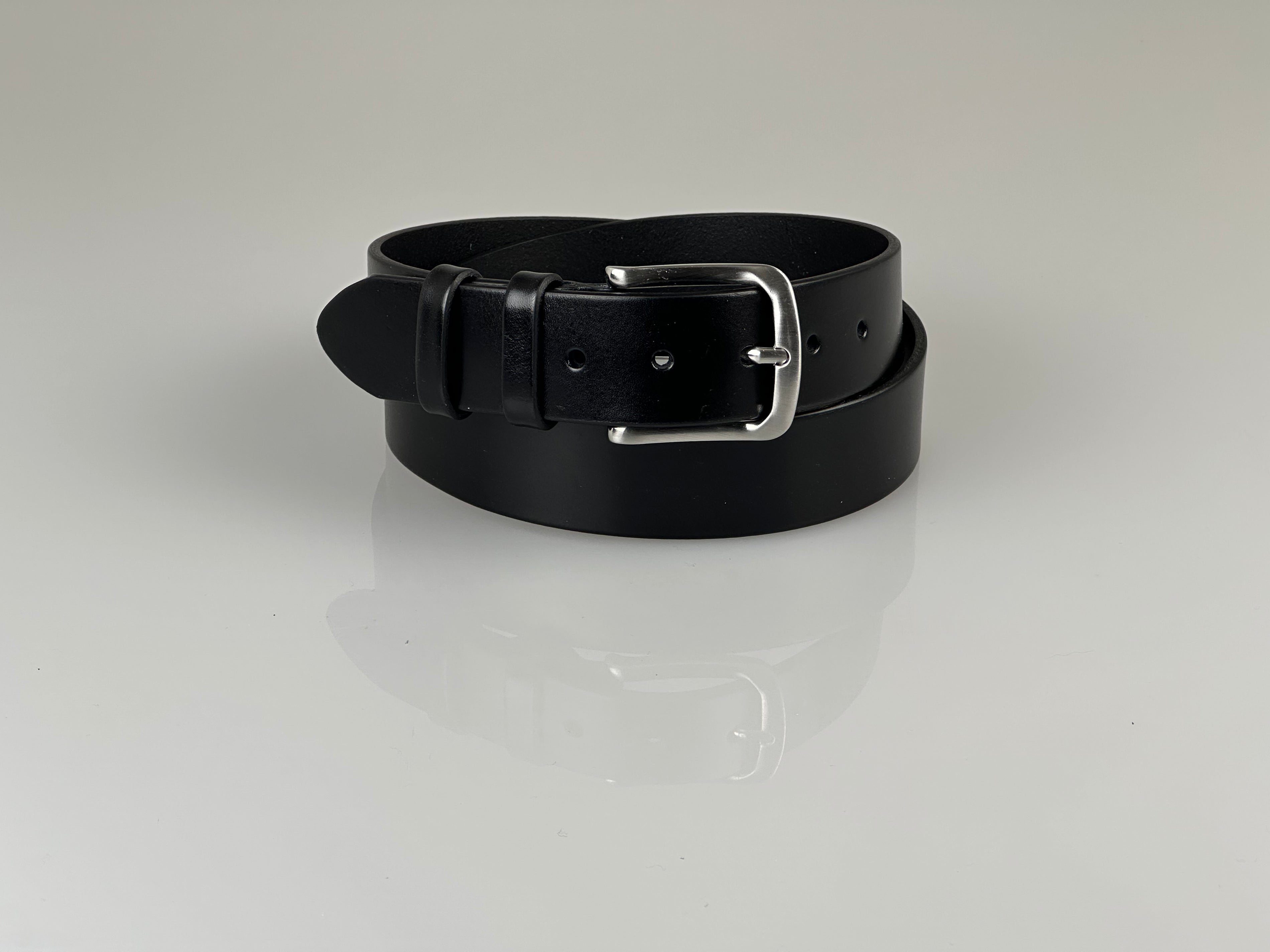 Ledergürtel Windsor Schwarz